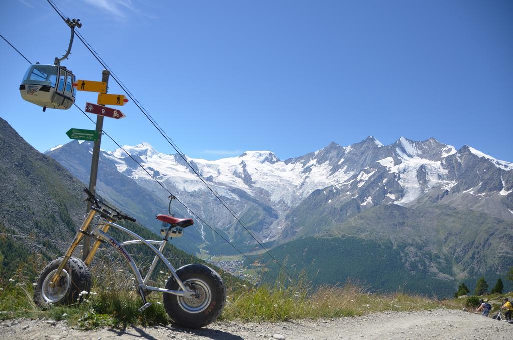 Hotel Garni Domino Saas Fee Dış mekan fotoğraf